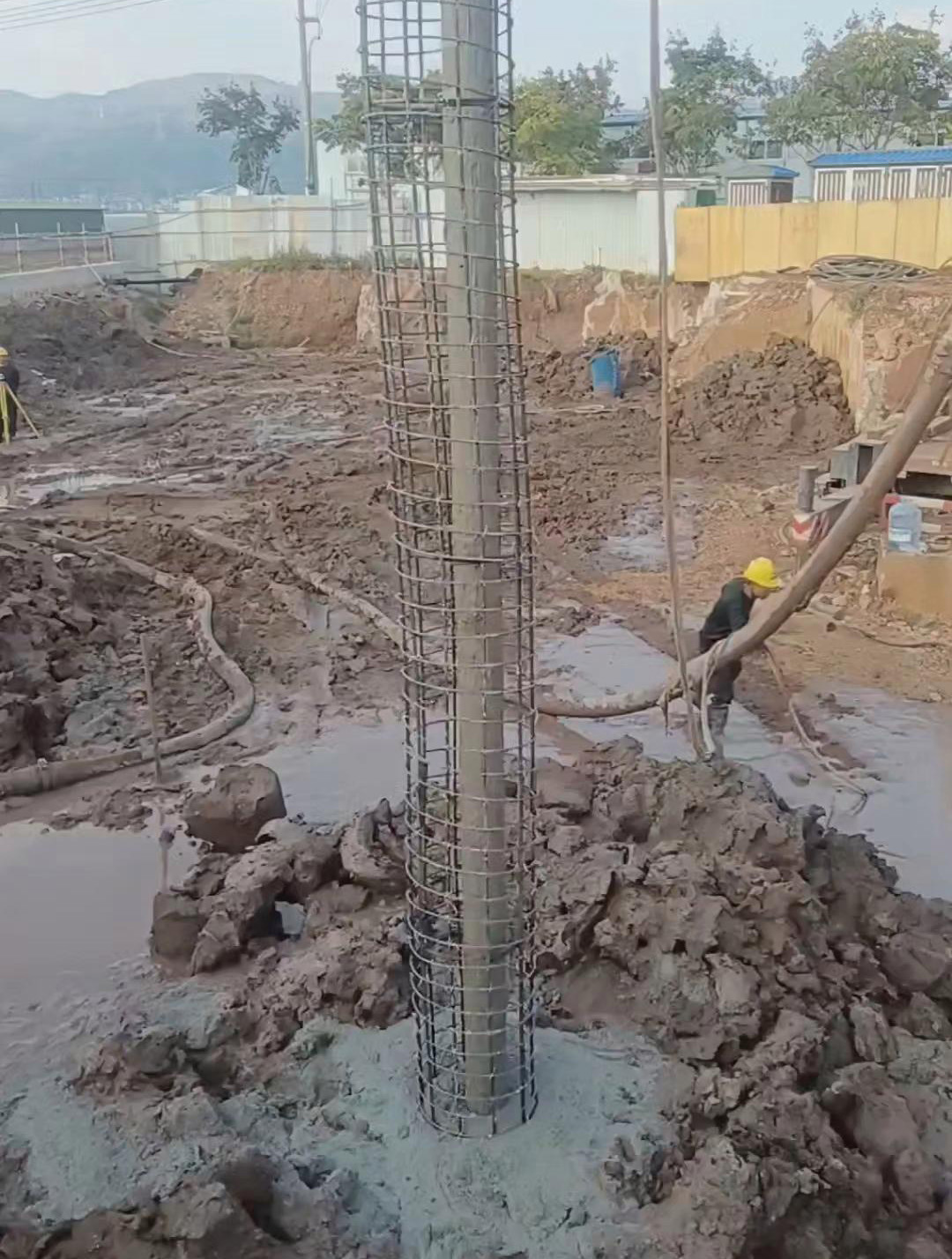 南通港闸区长螺旋钻孔压灌桩